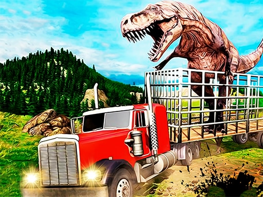 jurassic dino transport truck