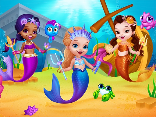 little mermaids dress up