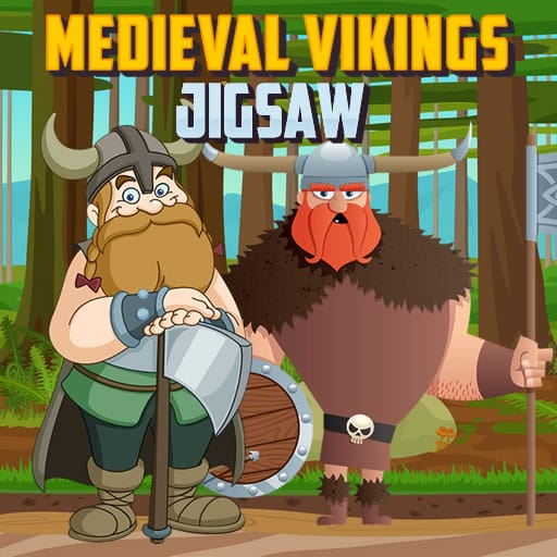 medieval vikings jigsaw