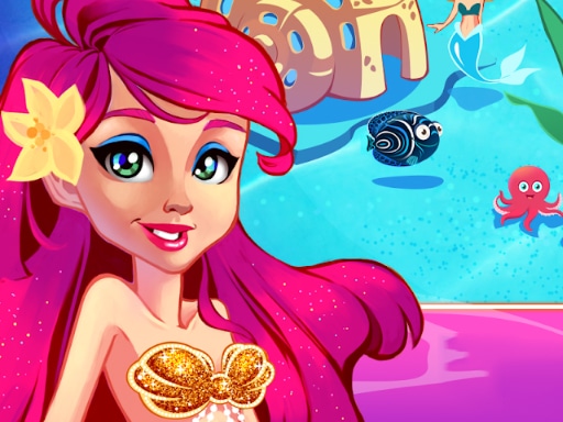 mermaid princess underwater games