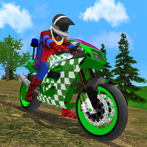 motorbike stunt super hero simulator