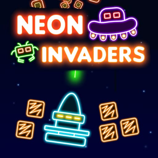 neon invaders