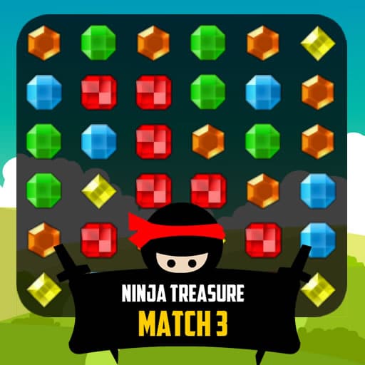 ninja treasure match 3