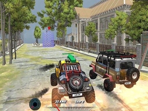 offroad monster truck forest championship