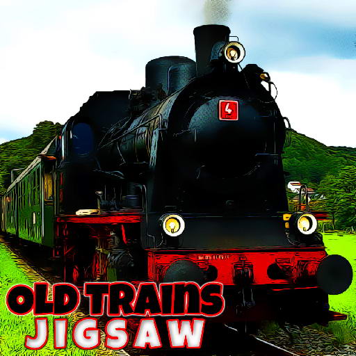 old trains jigsaw