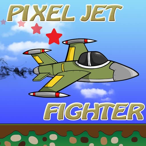 pixel jet fighter