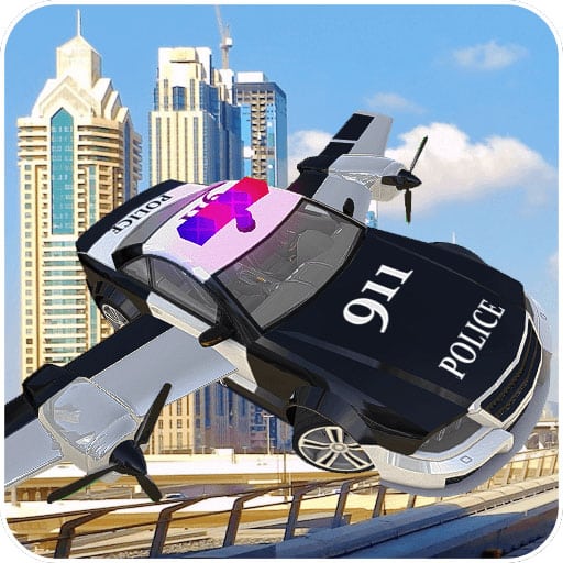 police flying car simulator