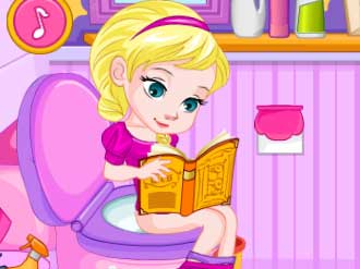 potty train baby elsa