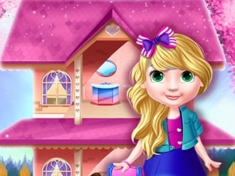 princess doll house decoration