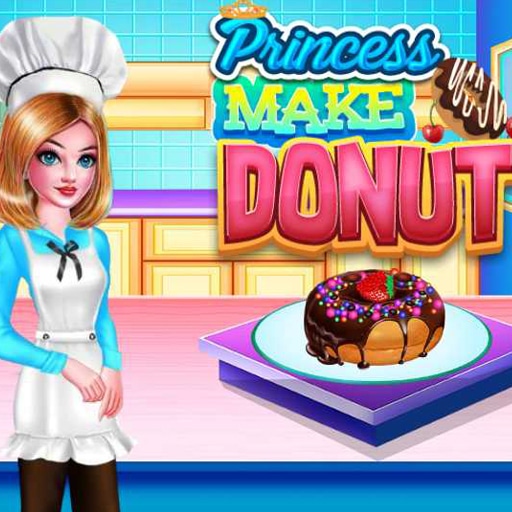 princess make donut