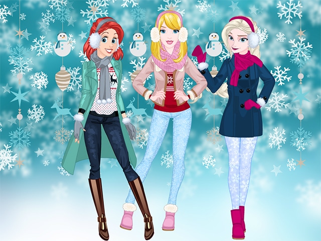 princesses winter spree