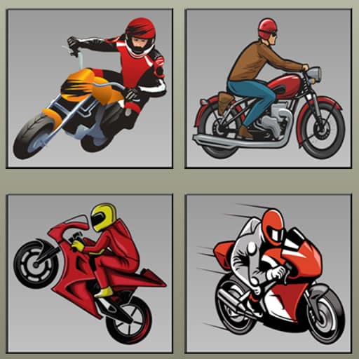 racing motorcycles memory