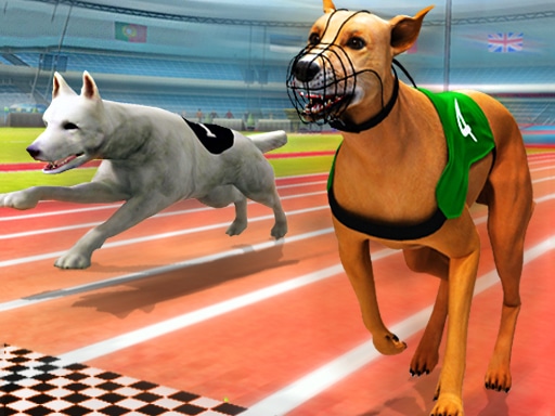 real dog racing simulator 3d