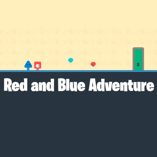 red and blue adventure