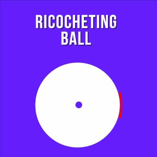 ricocheting ball