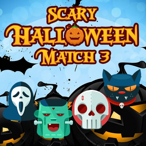 scary halloween match 3