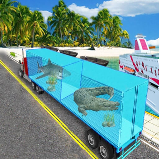 sea animal cargo truck