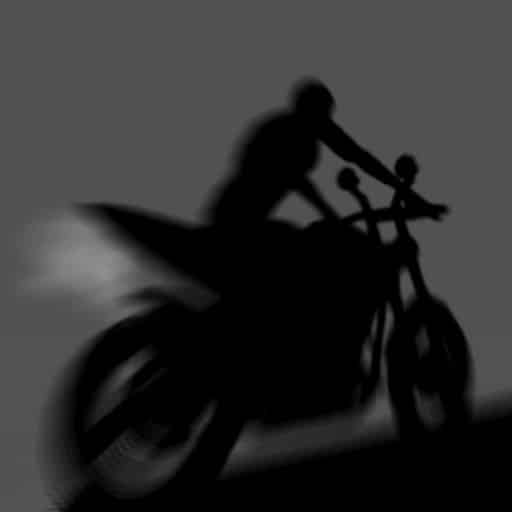 shadow bike rider