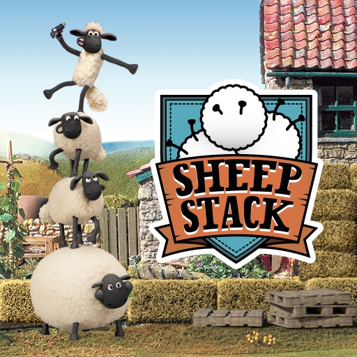 shaun the sheep sheep stack