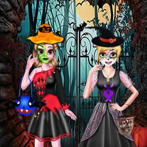 sister s halloween dresses