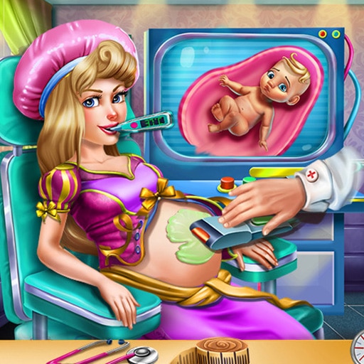 sleepy princess pregnant check up