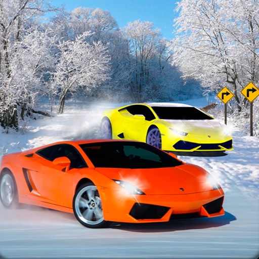 snow track racing 3d