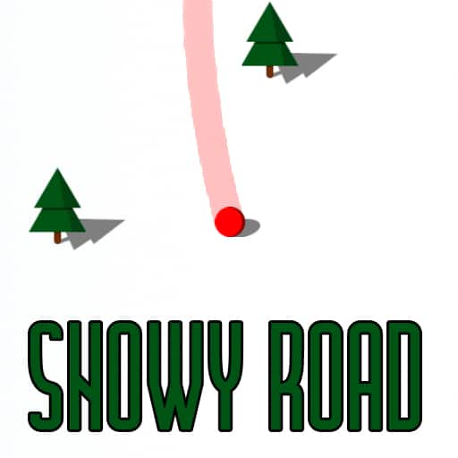 snowy road