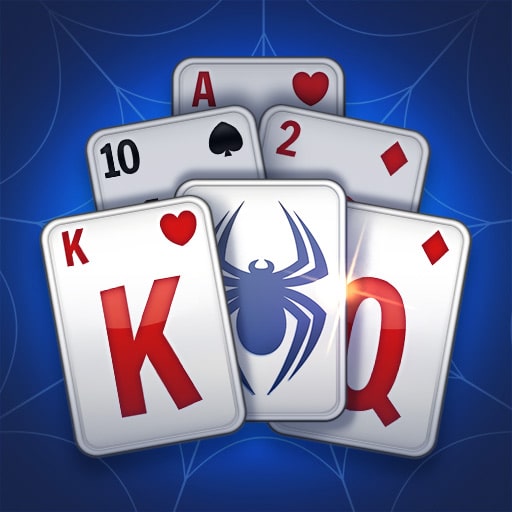 spider solitaire blue