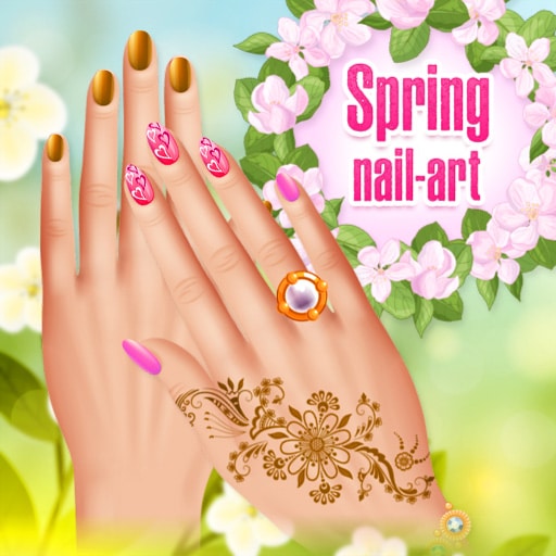 spring nail art