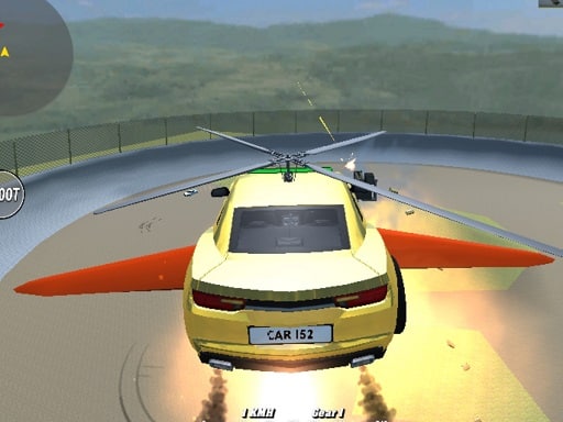 supra crash shooting fly cars