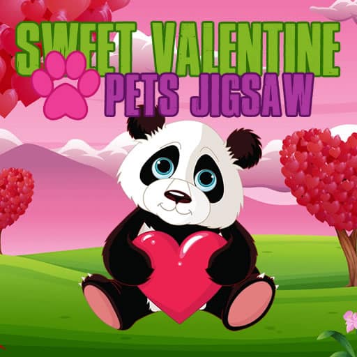 sweet valentine pets jigsaw