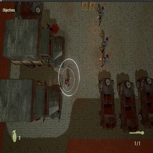 top down shooter stealth game