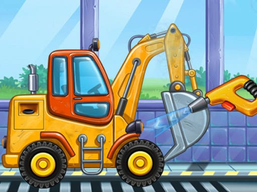 truck factory for kids