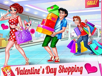 valentines day shopping