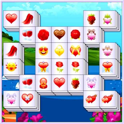 valentines mahjong