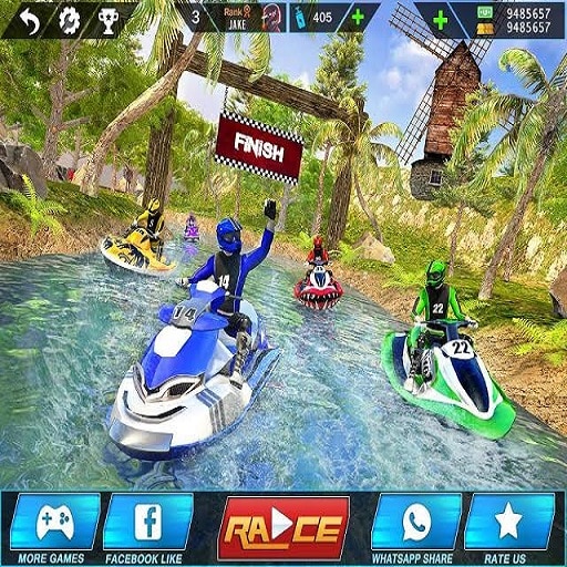 water power boat racer 3d