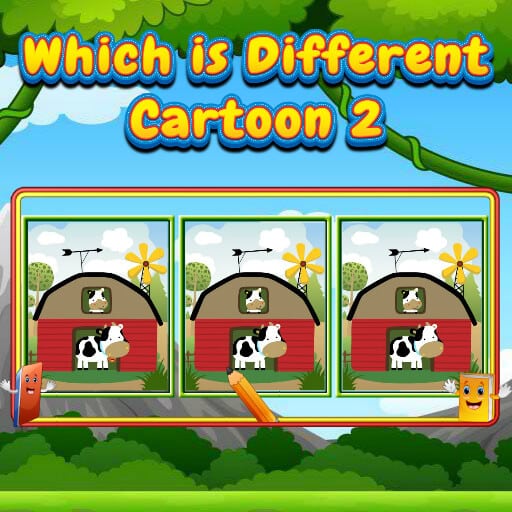 which is different cartoon 2