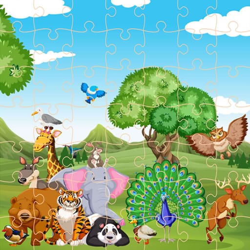 wild animals jigsaw